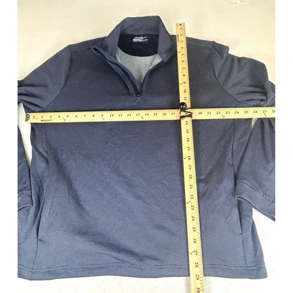 Ben Hogan Performance Quarter Zip Pullover Mens XL Blue Gorpcore